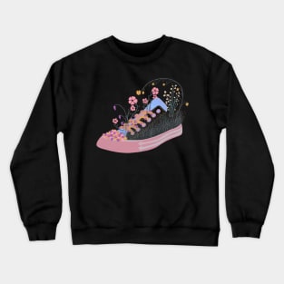 Converse in Bloom - multi Crewneck Sweatshirt